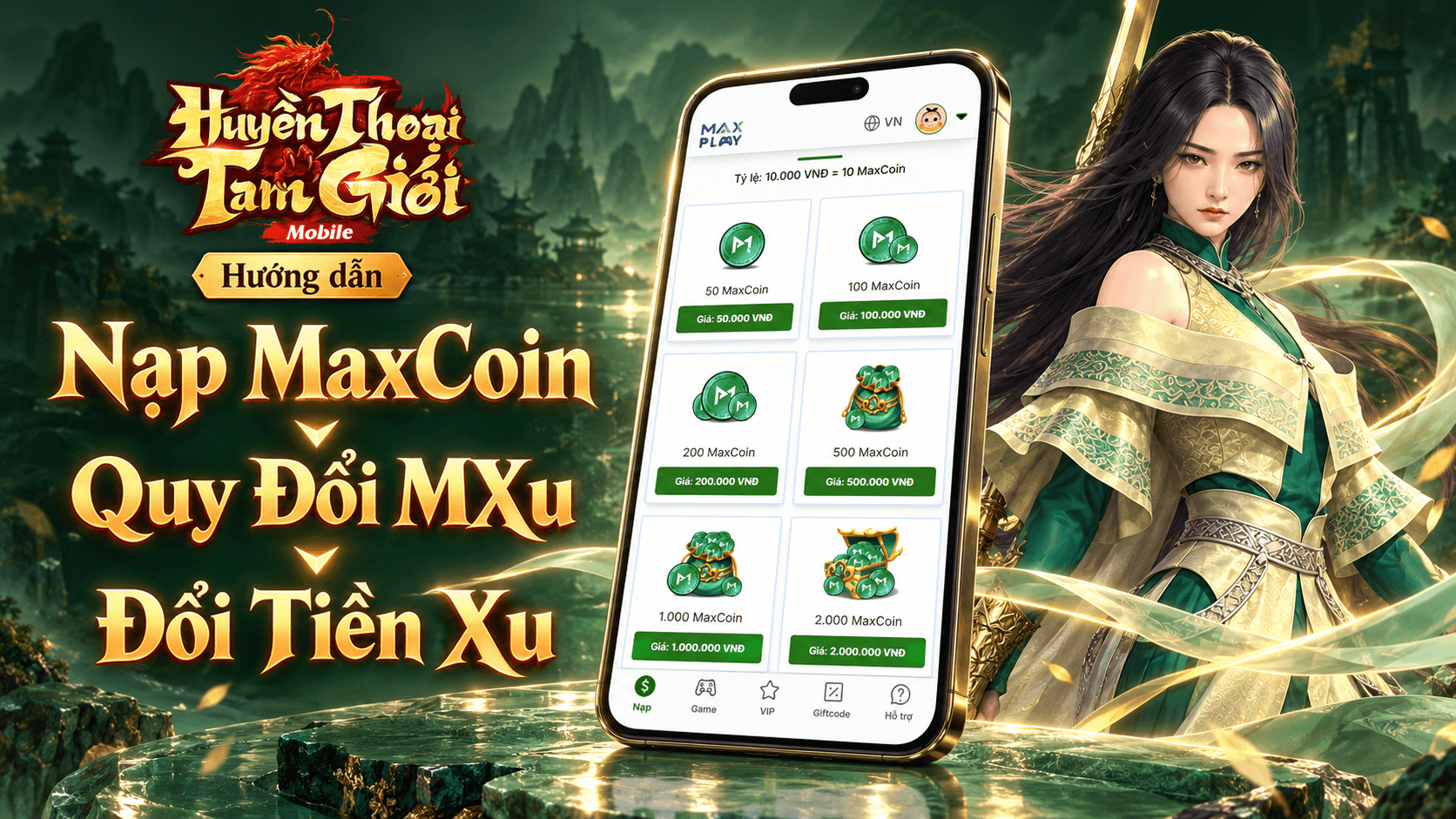 Hướng Dẫn Nạp & Quy Đổi